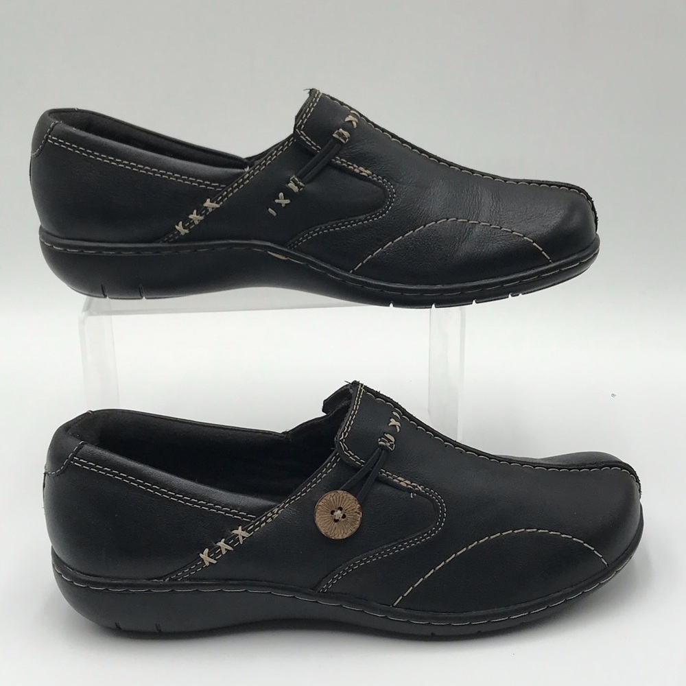 Women’s Clark’s Black Casual Loafers